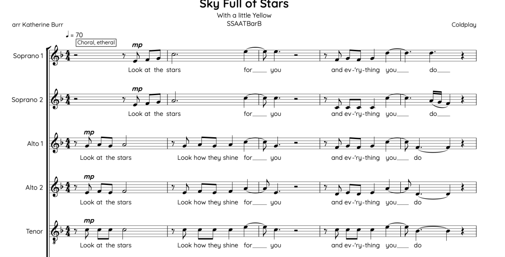 Sky Full of&nbsp;Stars